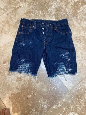 Levi’s Distressed Shorts